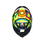 CASCO AGV INTEGRALE K1 S REPLICA VALENTINO ROSSI SOLELUNA 2017 - immagine 15