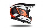 CASCO UFO PLAST HE171 ECHUS NERO/ARANCIO/BIANCO OPACO - immagine 2