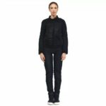 GIACCA MOTO DAINESE SEVILLA AIR LADY TEX ESTIVA TESSUTO DONNA NERO VENTILATA - immagine 3