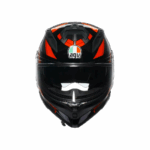 CASCO MOTO INTEGRALE AGV K7 MPLK TAURAX BLACK RED AGV E2206  TOURING SPORT K 7 - immagine 2