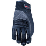 GUANTI MOTO FIVE TFX3 AIRFLOW SHORT BLACK GREY PROTEZIONE SPORT URBAN NERO - immagine 2