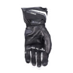 GUANTI MOTO FIVE RFX4 EVO SPORT PELLE NERO BIANCO BLACK RACING VENTILATI ESTATE - immagine 2