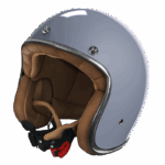 CASCO JET MOTO STORMER QUARTZ NARDO GREY GLOSSY CAFE RACER CUSTOM VINTAGE RETRO