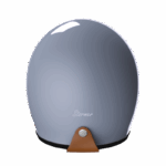 CASCO JET MOTO STORMER QUARTZ NARDO GREY GLOSSY CAFE RACER CUSTOM VINTAGE RETRO - immagine 2