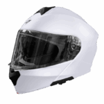 CASCO MODULARE MOTO STORMER SPIN BIANCO LUCIDO VISIERA PARASOLE TOURING PEARLY