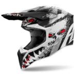 AIROH CASCO CROSS MOTO WRADE35 WRAAAP DEMON MATT - immagine 6