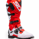 STIVALI BOOTS SIDI CROSSFIRE 3 CROSS ENDURO  ROSSO/BIANCO RED/WHITE 4 TAGLIA 47
