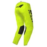 PANTALONI MOTOCROSS BAMBINO UFO RADIAL BOY GIALLO FLUO UFOPLAST YELLOW MX - immagine 2