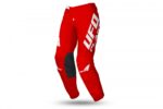 PANTALONI MOTOCROSS BAMBINO UFO RADIAL BOY ROSSO UFOPLAST RED MX
