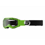 MASCHERA SHOT ASSAULT 2.0 SOLAR GREEN GLOSSY ENDURO CROSS MX VERDE LUCIDO