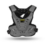 PETTORINA UFO REACTOR 2 KIDS GRIGIO MOTOCROSS ATV MX BAMBINI PROTEZIONE LEVEL 2