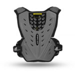 PETTORINA UFO REACTOR 2 KIDS GRIGIO MOTOCROSS ATV MX BAMBINI PROTEZIONE LEVEL 2 - immagine 2