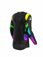 TUTA COMPLETO CROSS ENDURO MAGLIA PANTALONI SHOT CONTACT NITRO BLACK - immagine 23