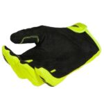 GUANTI MOTO UFO PLAST SKILL RADIAL COLORE GIALLO FLUO CROSS ENDURO RACING - immagine 2