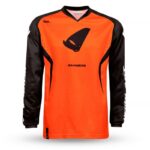 MAGLIA MOTOCROSS UFO BAMBERG NERO ARANCIONE ENDURO UFOPLAST MX