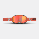 MASCHERA MASCHERINA CROSS SCOTT MX GOGGLE FURY ORANGE CHROME LENTE ENDURO - immagine 2