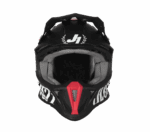 CASCO MOTO JUST1 J18 MIPS  OLDSCHOOL BLACK ENDURO OFF ROAD OLD SCHOOL - immagine 2
