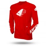 MAGLIA MOTOCROSS BAMBINO UFO RADIAL RED BOY ENDURO UFOPLAST MX ROSSO