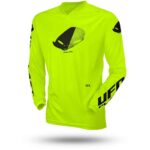MAGLIA MOTOCROSS BAMBINO UFO RADIAL YELLOW BOY ENDURO UFOPLAST MX GIALLO FLUO