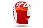 MAGLIA MOTOCROSS UFO HORIZON RED ARANCIONE ENDURO UFOPLAST MX ROSSO