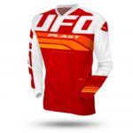 MAGLIA MOTOCROSS UFO HORIZON RED ARANCIONE ENDURO UFOPLAST MX ROSSO