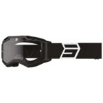 MASCHERA SHOT RACE ASSAULT 2.0 SOLID BLACK MATT ENDURO CROSS MX NERO OPACO