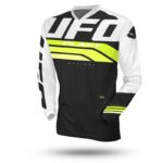 MAGLIA MOTOCROSS UFO HORIZON NERO ENDURO UFOPLAST MX OFF ROAD