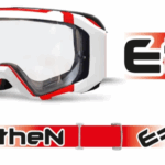 MASCHERA MASCHERINA ETHEN PRIMIS RED/WHITE/CLEAR MX05153 OFFROAD MX