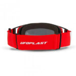 MASCHERA MOTO UFO WISE PRO ROSSO NERO CROSS MX ENDURO RED BLACK OCCHIALI - immagine 4