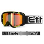 MASCHERA ETHEN MEDIUM 05R PRIMIS BLACK/YELLOW/ORANGE CHROME MX05162 OFFROAD