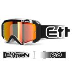MASCHERA MASCHERINA ETHEN MEDIUM PRIMIS BLACK/WHITE/RED CHROME MX05161 OFFROAD
