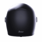 CASCO INTEGRALE MOTO STORMER GLORY BLACK PEARLY CAFE RACER CUSTOM VINTAGE RETRO - immagine 2