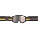 MASCHERA MASCHERINA SCOTT 89X ERA BLACK/BEIGE/SILVER CHROME OFFROAD MX - immagine 2