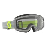 MASCHERA MASCHERINA SCOTT PRIMAL ENDURO LIGHT GREY/NEON YELLOW/CLEAR OFFROAD MX