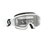 MASCHERA MASCHERINA SCOTT PRIMAL CLEAR WHITE/BLACK/CLEAR OFFROAD MX ENDURO