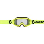 MASCHERA MASCHERINA SCOTT PRIMAL CLEAR YELLOW/BLACK/CLEAR OFFROAD MX ENDURO - immagine 2