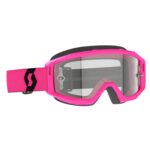 MASCHERA MASCHERINA SCOTT PRIMAL CLEAR PINK/BLACK/CLEAR OFFROAD MX ENDURO