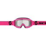 MASCHERA MASCHERINA SCOTT PRIMAL CLEAR PINK/BLACK/CLEAR OFFROAD MX ENDURO - immagine 2
