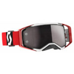 MASCHERA MASCHERINA SCOTT PROSPECT BLACK/RED/SILVER CHROME MX GOGGLE