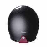 CASCO JET MOTO STORMER QUARTZ GLITTER BLACK CAFE RACER CUSTOM VINTAGE RETRO - immagine 2