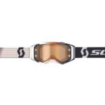 MASCHERA MASCHERINA SCOTT PROSPECT AMPLIFIER BLUE/WHITE/GOLD CHROME MX GOGGLE - immagine 3