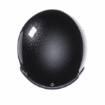 CASCO JET MOTO STORMER QUARTZ GLITTER BLACK CAFE RACER CUSTOM VINTAGE RETRO - immagine 3