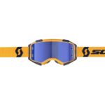 MASCHERA MASCHERINA MX CROSS SCOTT MX GOGGLE FURY DARK YELLOW/ DARK BLUE/ BLUE - immagine 2