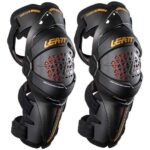 LEATT KNEE BRACE Z-FRAME CE COPPIA PROTEZIONI GINOCCHIA EN 1621-1 NERO