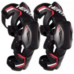LEATT KNEE BRACE X-FRAME CE COPPIA PROTEZIONI GINOCCHIA EN 1621-1 NERO