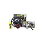 KIT TRASMISSIONE TROFEO PIGNONE CORONA CATENA HONDA TRANSALP XL 600 V OGNIBENE