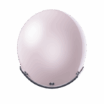 CASCO JET MOTO STORMER QUARTZ PALE PINK PEARLY CAFE RACER CUSTOM VINTAGE RETRO - immagine 3