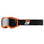 MASCHERA OCCHIALI MOTO SHOT IRIS 2.0 TECH ORANGE MATT MX CROSS ARANCIONE NERO