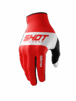 GUANTI SHOT DRAW KID SKY RED CROSS ENDURO BAMBINO MOTOCROSS PROTEZIONE