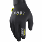 GUANTI MOTO SHOT CLIMATIC BLACK NEON YELLOW IMPERMEABILE OFFROAD PROTEZIONE